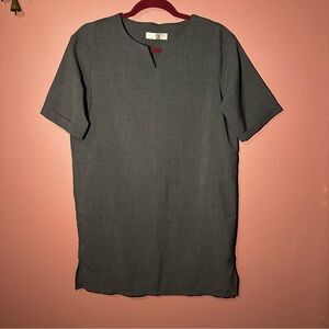 Chic Charcoal Mini Dress